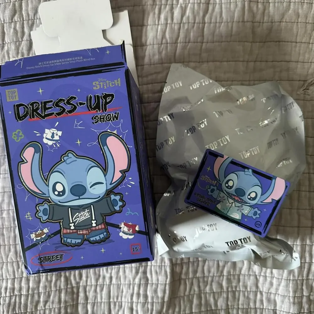 Top Toy STITCH Dress Up Show Series Plush Gift Blind Box Confirmed CASUAL STYLE - Picture 2 of 7
